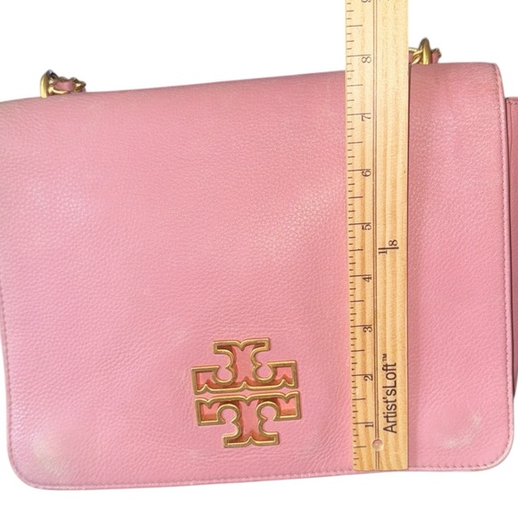 1 day sale. No offers Tory Burch Britten Large Adjustable Shoulder Bag Leather - Picture 11 of 16